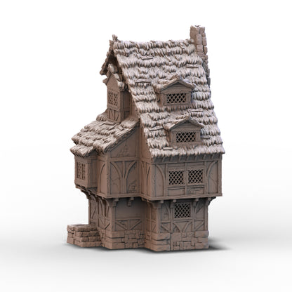 City of Tarok - Medieval Home - Thatched Roof | 10mm