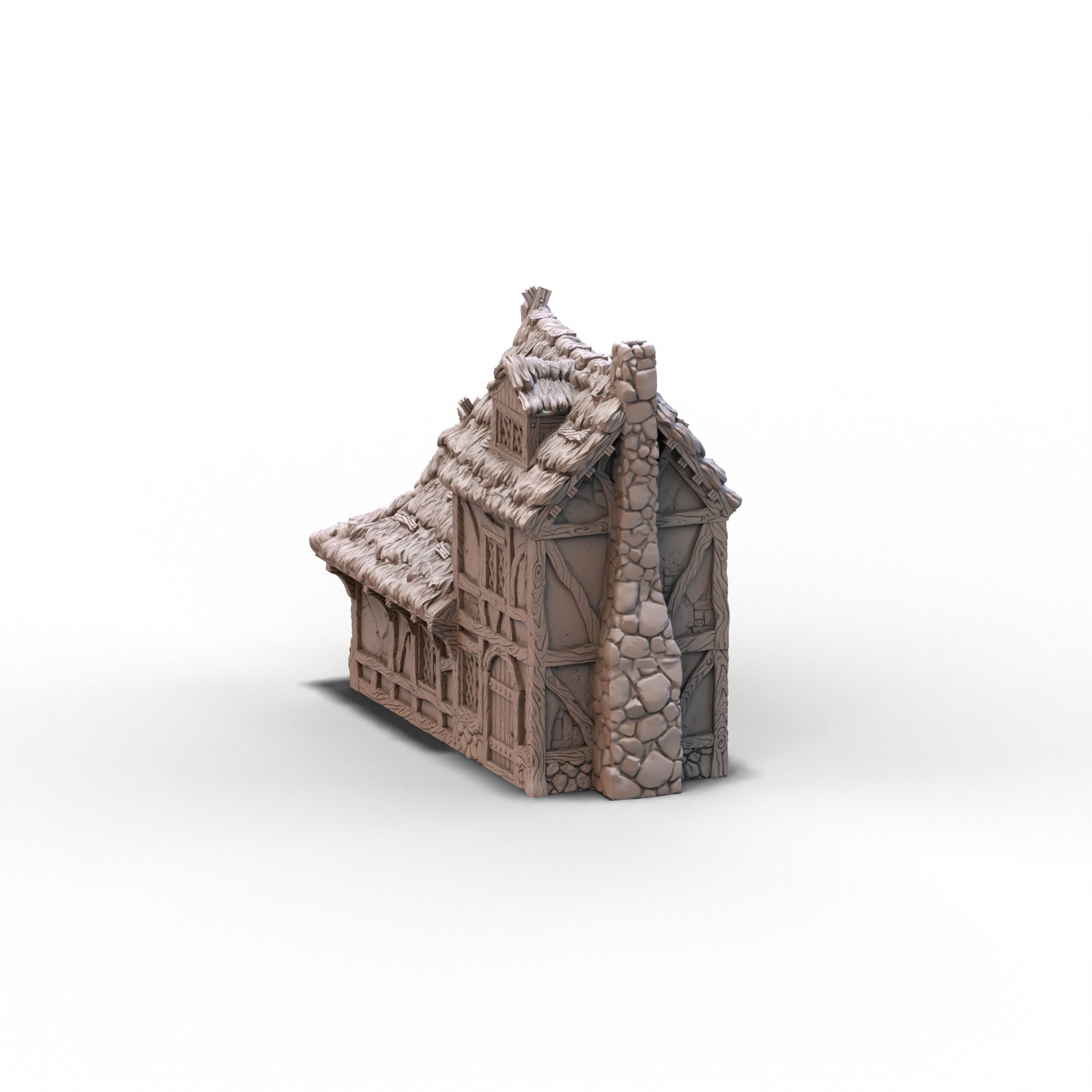 City of Tarok - Small House - Roof Windows - Thatched Roof | 10mm