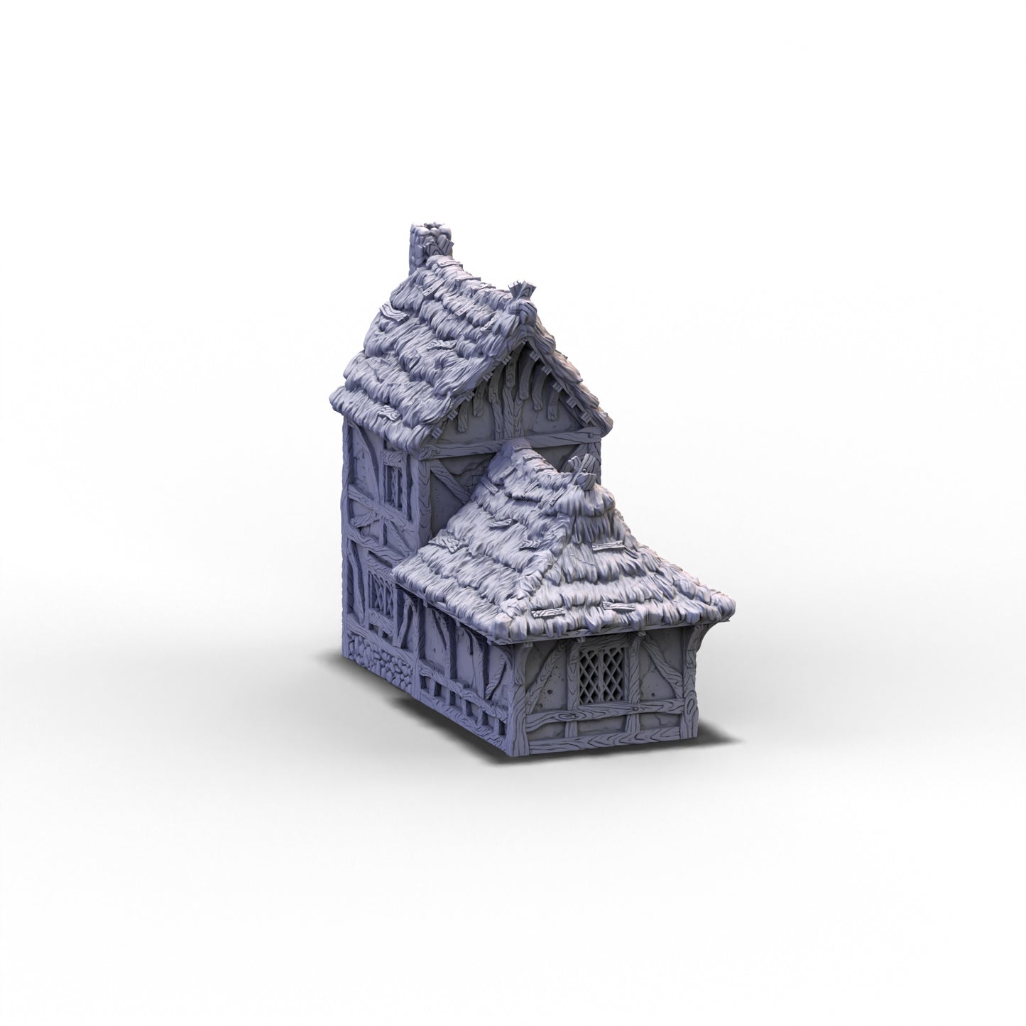 City of Tarok - Small House - Thatched Roof | 10mm