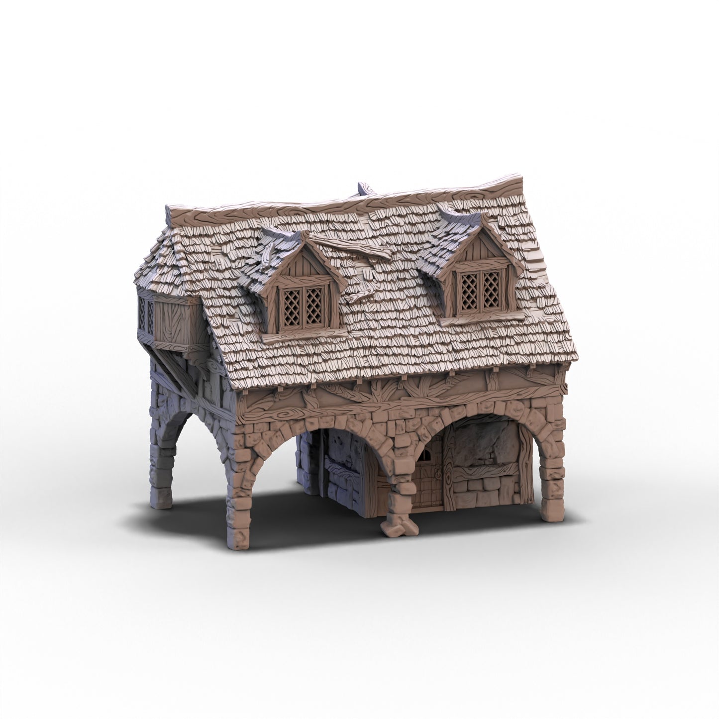 City of Tarok - Merchant's House - Damaged | 10mm