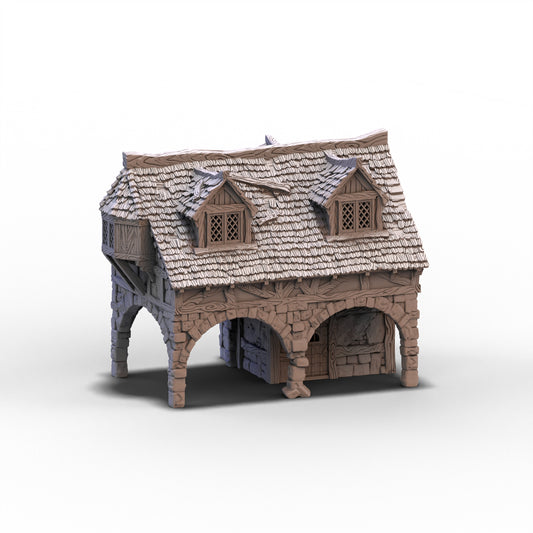 City of Tarok - Merchant's House - Damaged | 10mm