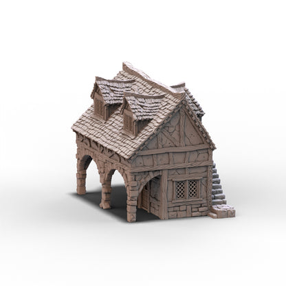 City of Tarok - Merchant's House - Damaged | 10mm