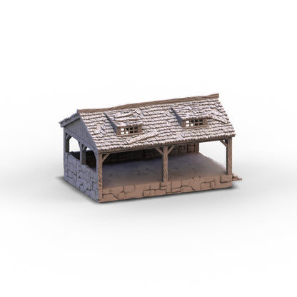 City of Tarok - Washhouse - Damaged | 10mm