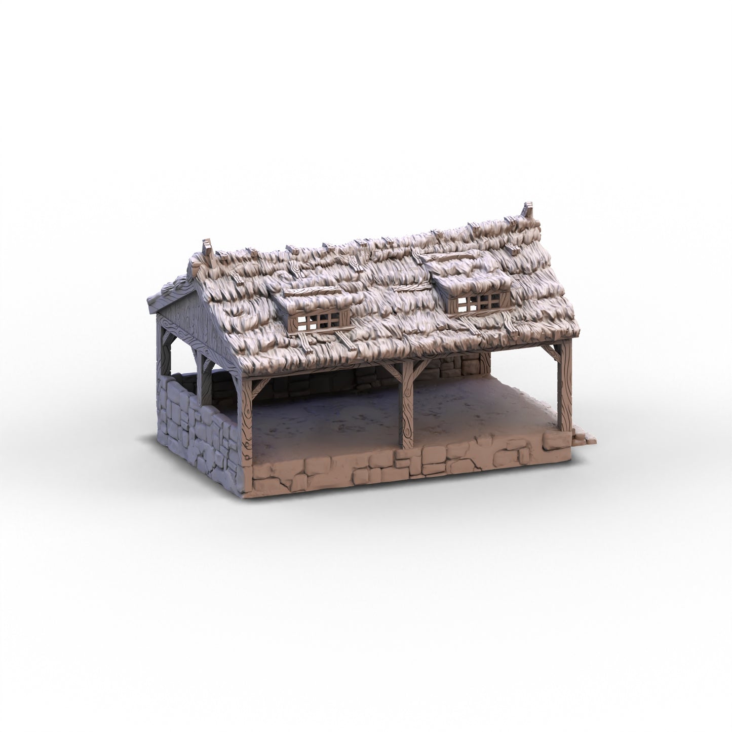 City of Tarok - Washhouse - Thatched Roof | 10mm