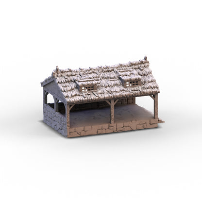 City of Tarok - Washhouse - Thatched Roof | 10mm