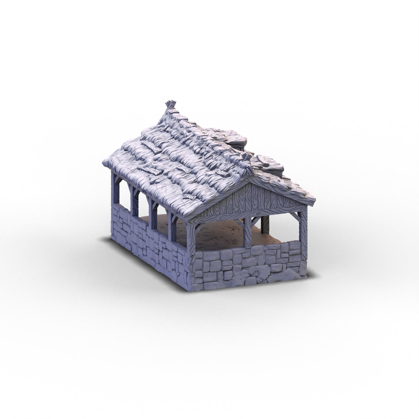 City of Tarok - Washhouse - Thatched Roof | 10mm