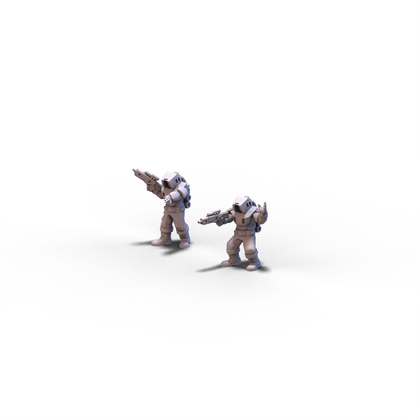 The Conglomerate | Corporate Infantry Officers | 6mm