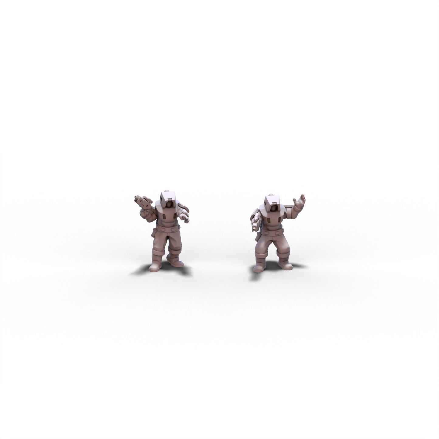 The Conglomerate | Corporate Infantry Officers | 6mm