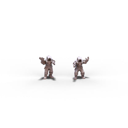 The Conglomerate | Corporate Infantry Officers | 6mm