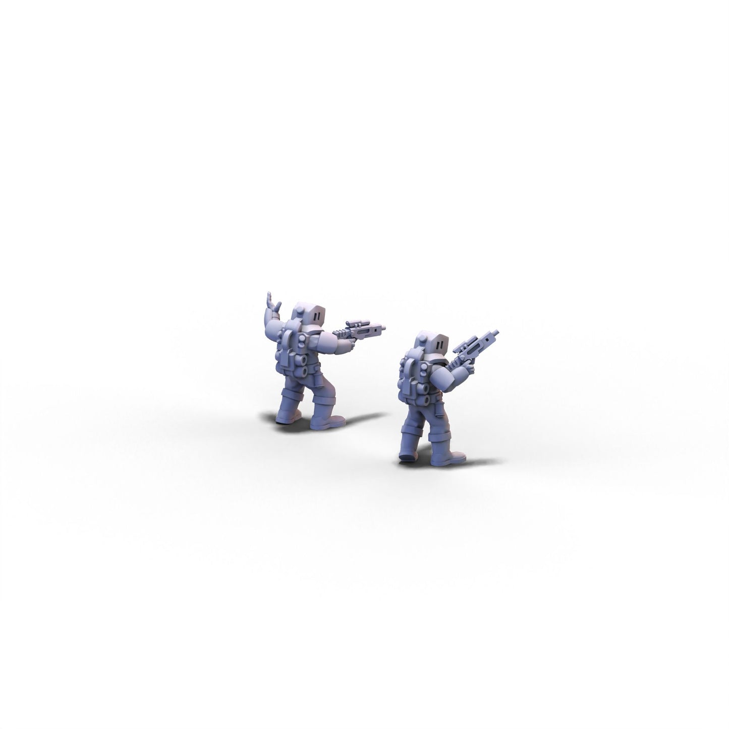 The Conglomerate | Corporate Infantry Officers | 6mm