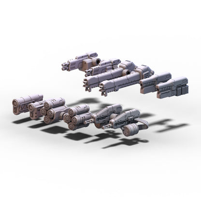 The Corsairs | Ready System Weapon Attachments | 6mm