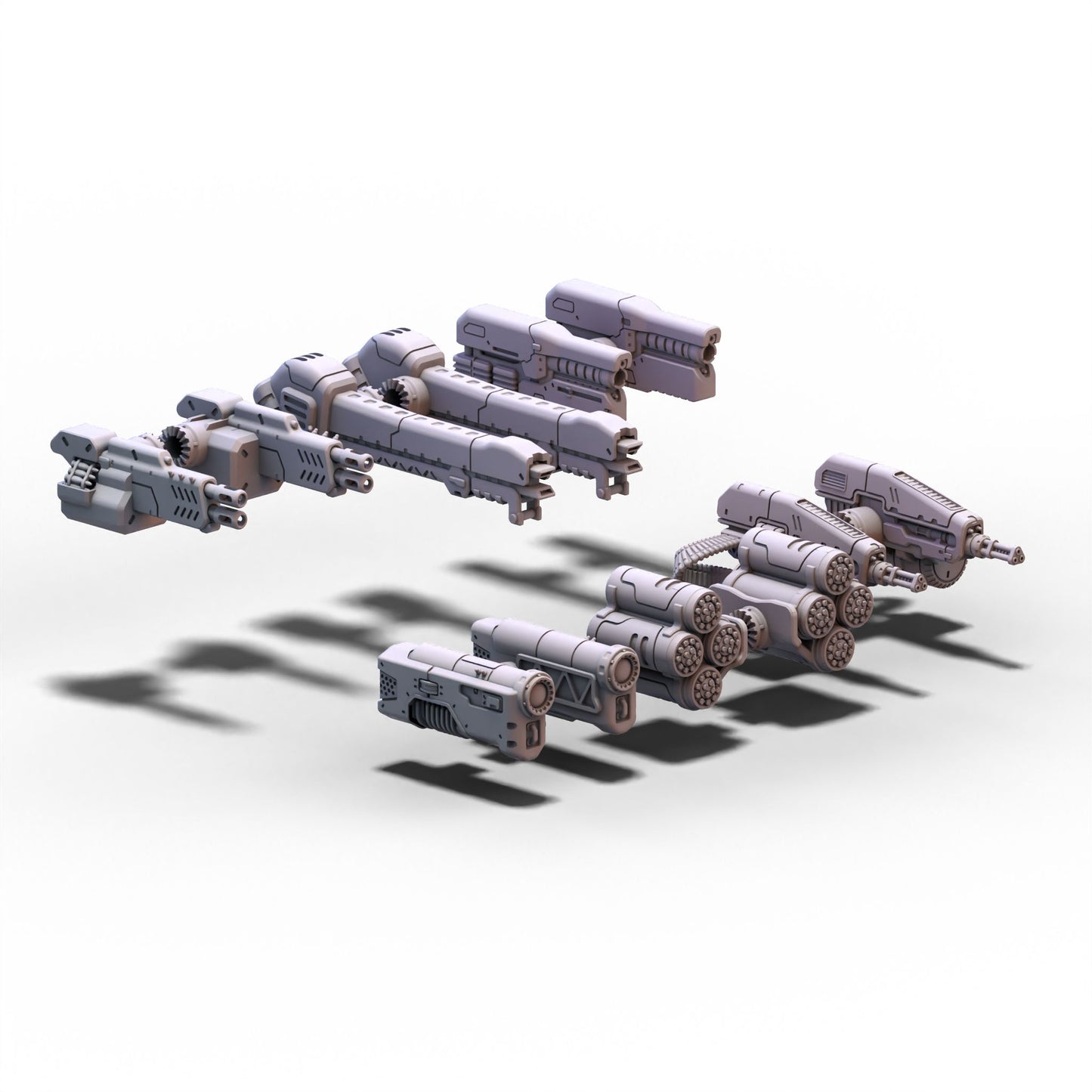 The Corsairs | Ready System Weapon Attachments | 6mm