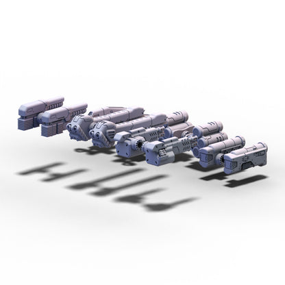 The Corsairs | Ready System Weapon Attachments | 6mm