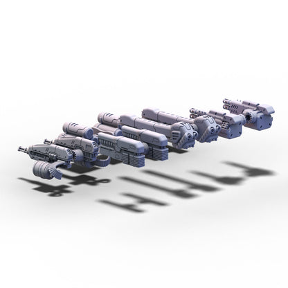 The Corsairs | Ready System Weapon Attachments | 6mm