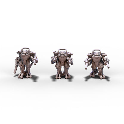 The Enlisted | Armored Infantry MG | 6mm