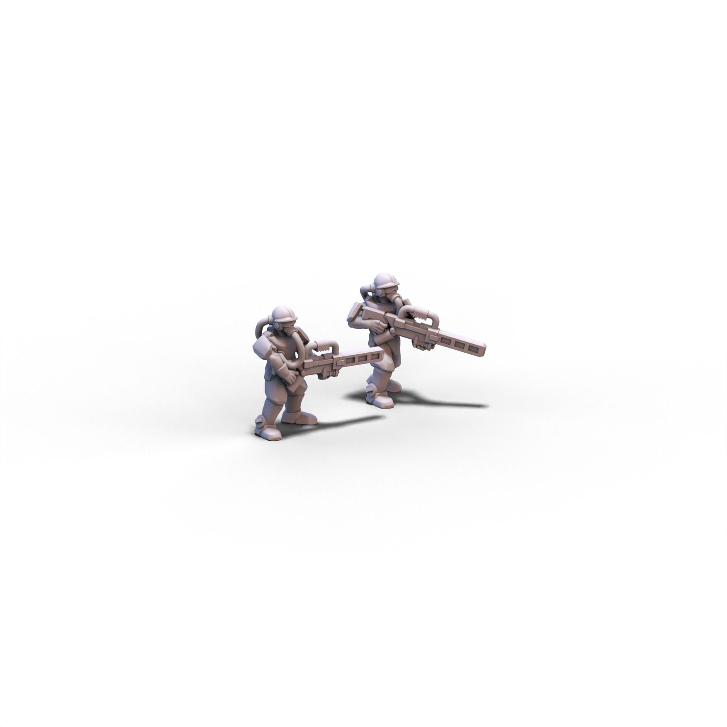 The Enlisted | Infantrymen MMG | 6mm
