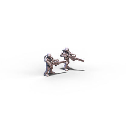 The Enlisted | Infantrymen MMG | 6mm