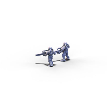 The Enlisted | Infantrymen MMG | 6mm
