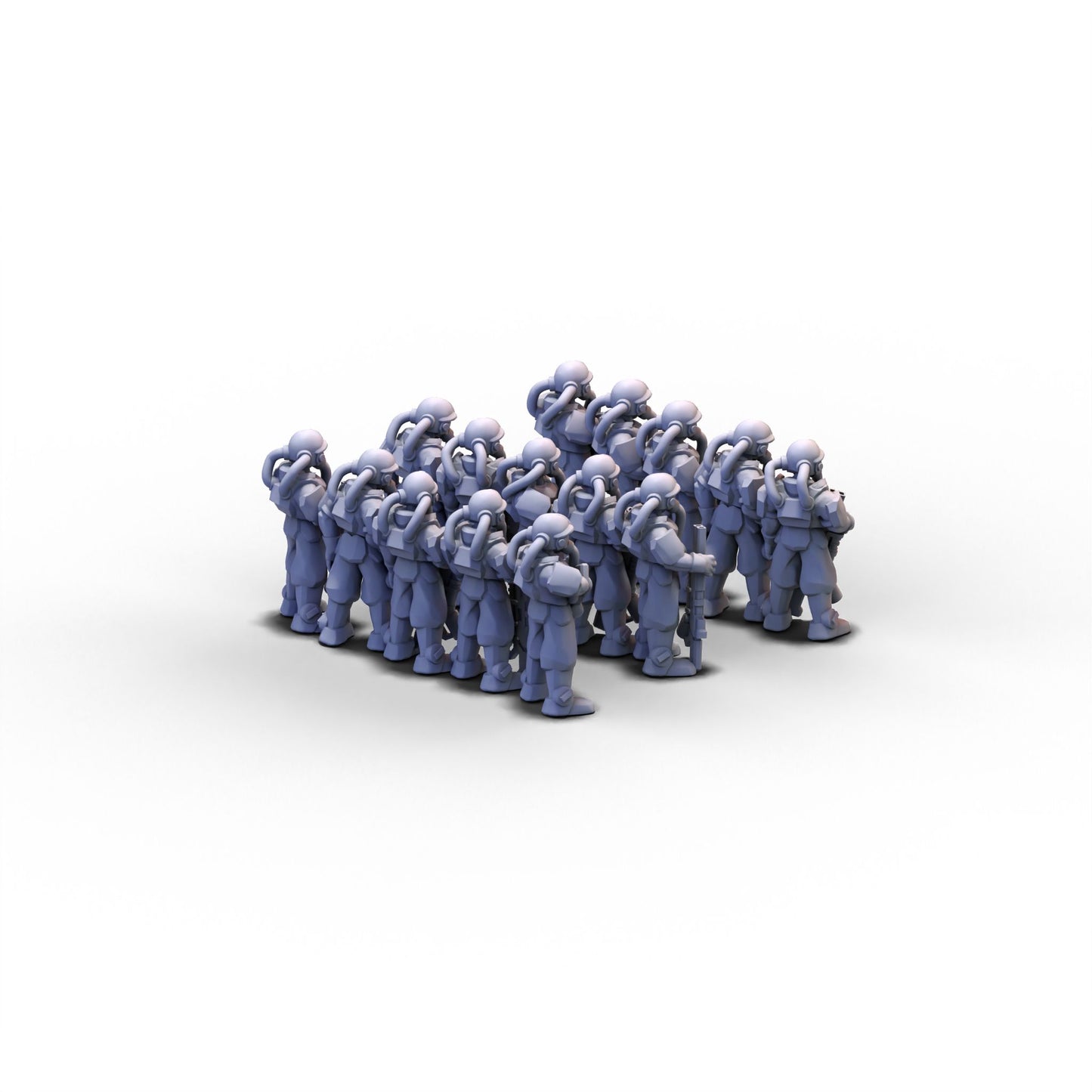 The Enlisted | Infantrymen Transported | 6mm