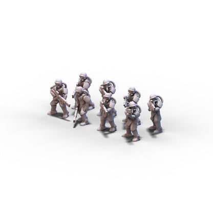 The Enlisted | Infantrymen | 6mm