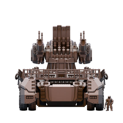 The Enlisted | Land Battleship - Behemoth - Troop Pod Closed | 6mm