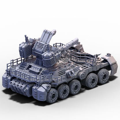 The Enlisted | Land Battleship - Behemoth - Troop Pod Closed | 6mm