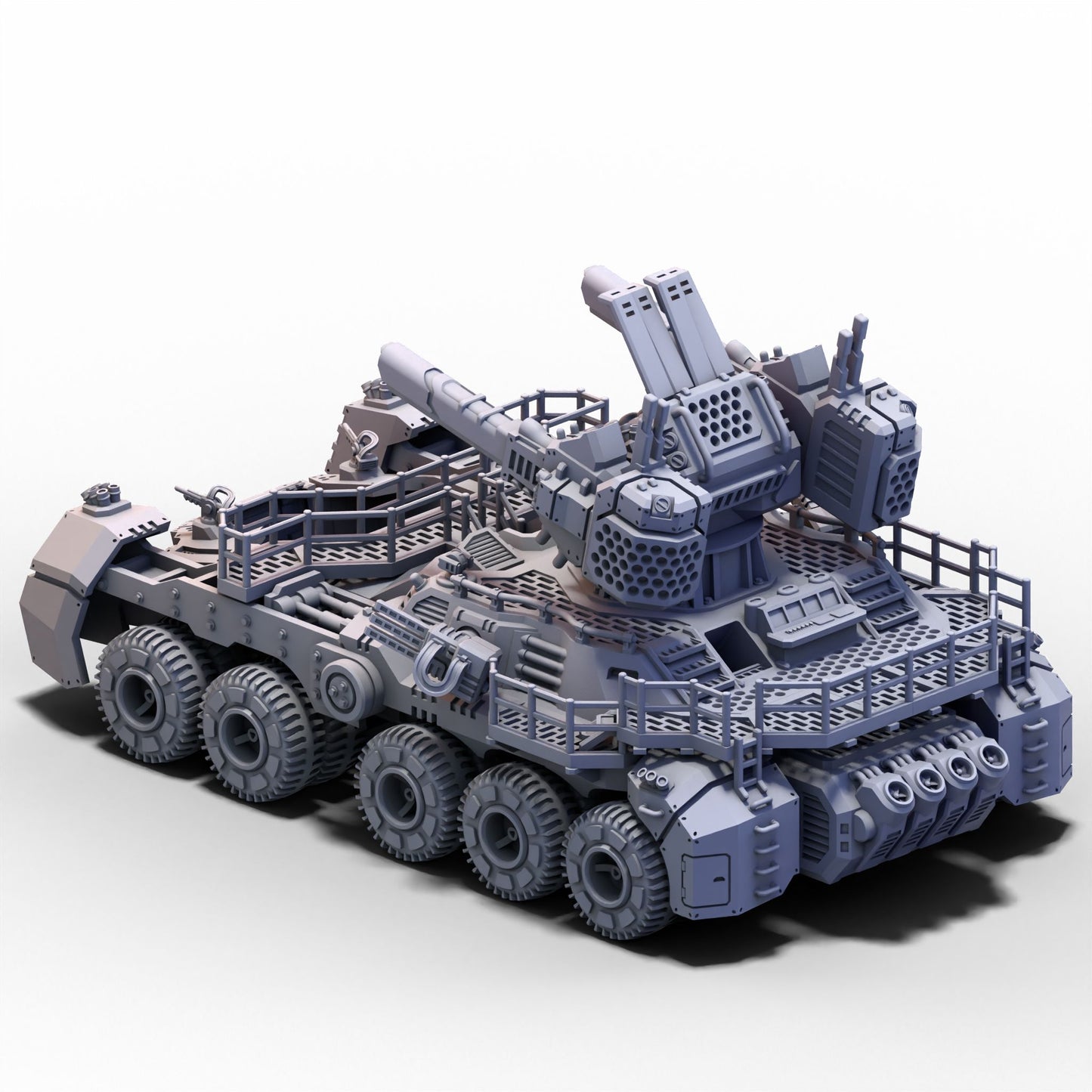 The Enlisted | Land Battleship - Behemoth - Troop Pod Closed | 6mm