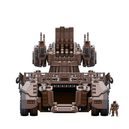 The Enlisted | Land Battleship - Behemoth - Troop Pod Open | 6mm