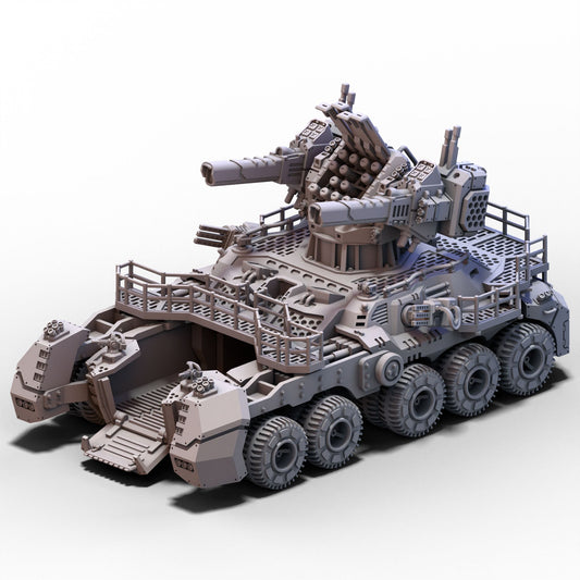 The Enlisted | Land Battleship - Behemoth - Troop Pod Open | 6mm