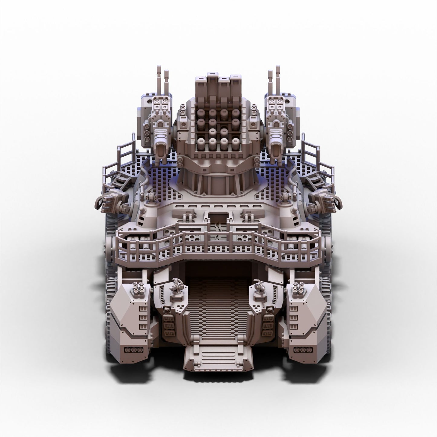 The Enlisted | Land Battleship - Behemoth - Troop Pod Open | 6mm
