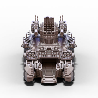 The Enlisted | Land Battleship - Behemoth - Troop Pod Open | 6mm