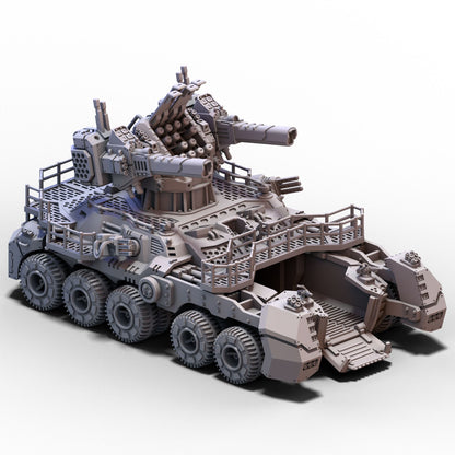 The Enlisted | Land Battleship - Behemoth - Troop Pod Open | 6mm