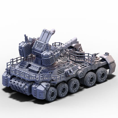 The Enlisted | Land Battleship - Behemoth - Troop Pod Open | 6mm