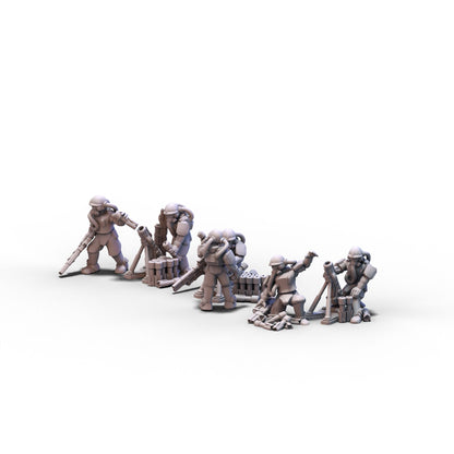 The Enlisted | Mortars | 6mm