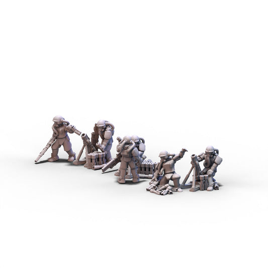 The Enlisted | Mortars | 6mm