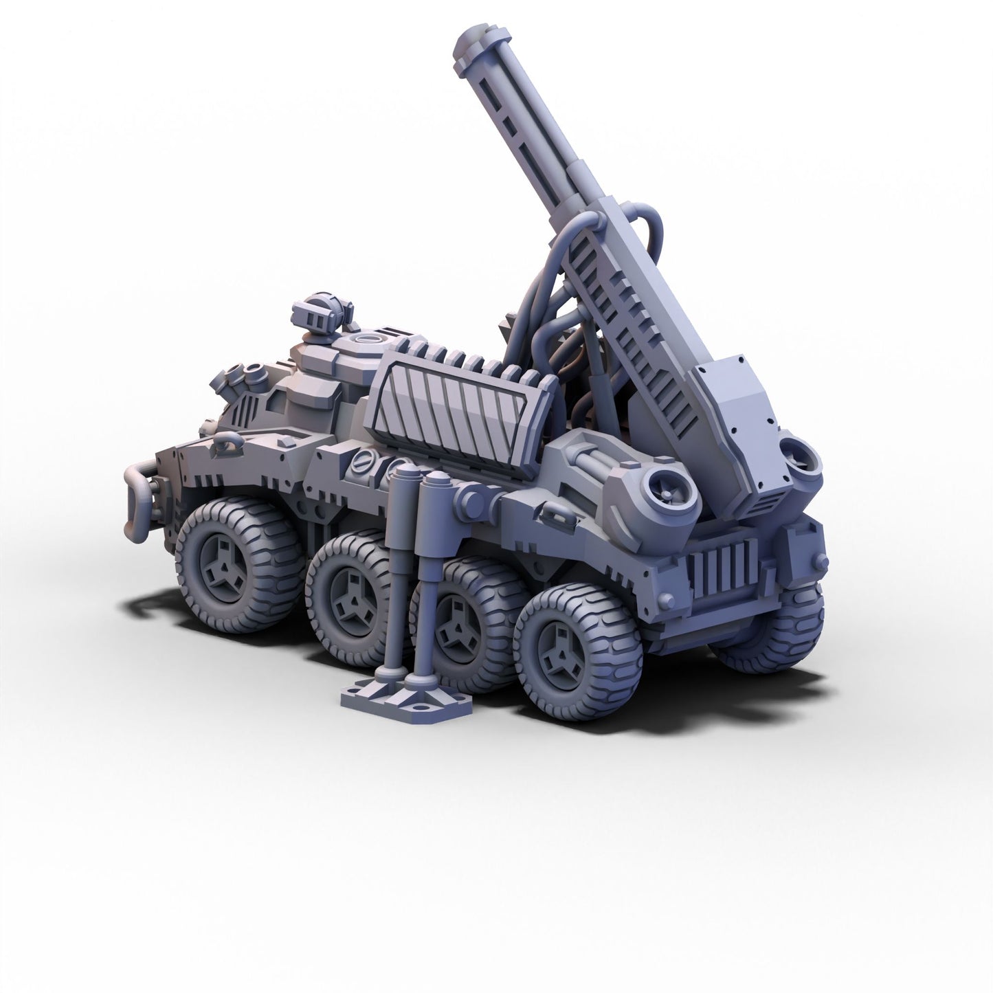 The Enlisted | Self-Propelled Gun Firing | 6mm