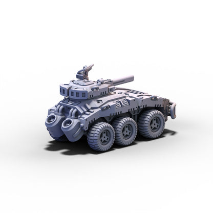 The Enlisted | Support Vehicle - Light Cannon | 6mm