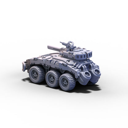 The Enlisted | Support Vehicle - Light Cannon | 6mm