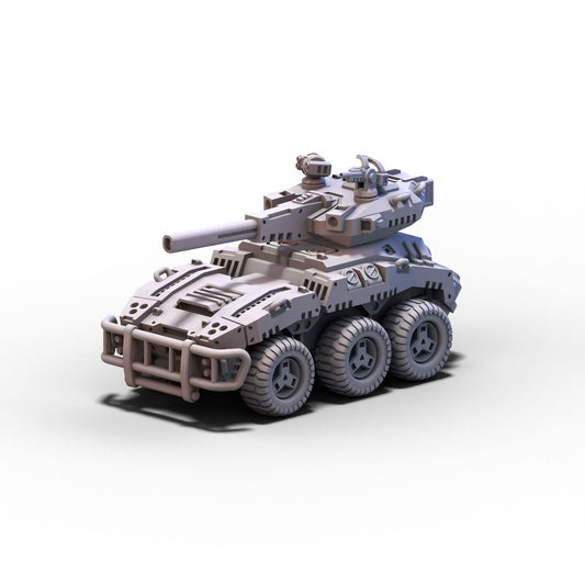 The Enlisted | Support Vehicle - Medium Cannon | 6mm