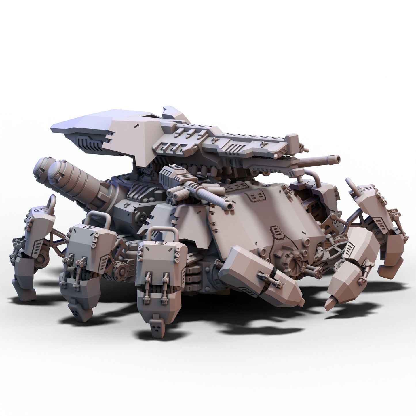 The Tech | Plato Platform - Behemoth - Mounted Railgun | 6mm