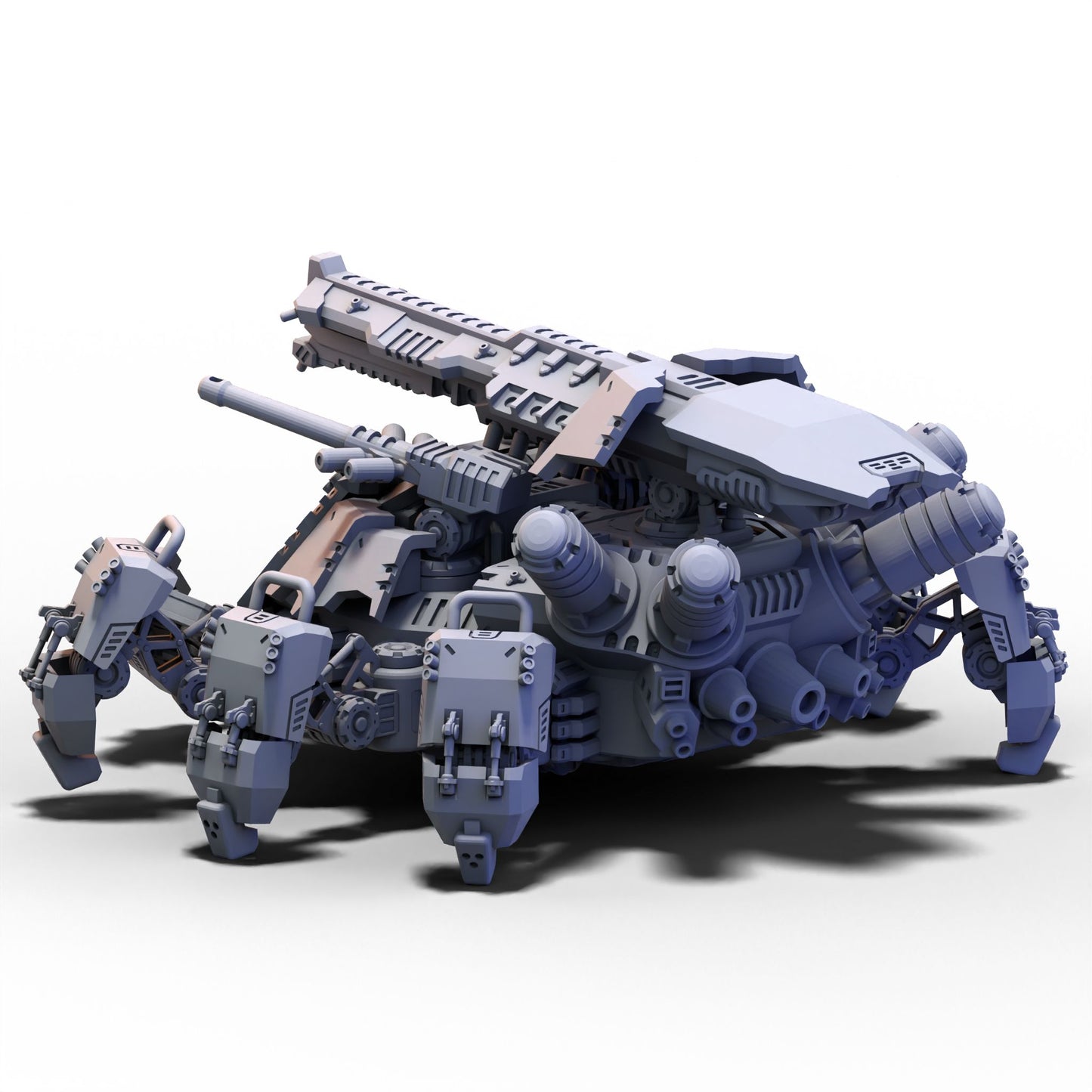 The Tech | Plato Platform - Behemoth - Mounted Railgun | 6mm