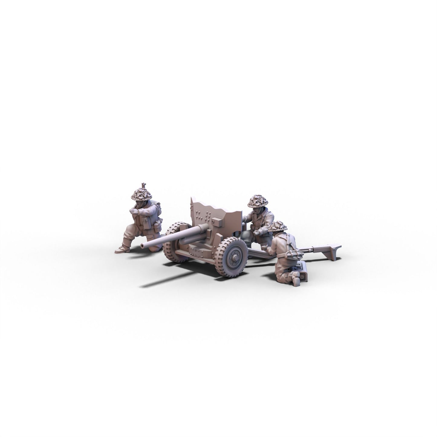 Great Britain | AT Cannon QF 6-PDR | 28mm miniatures