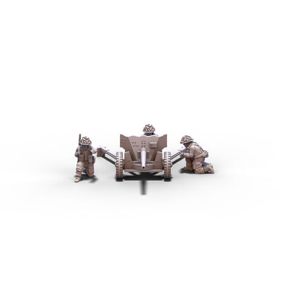 Great Britain | AT Cannon QF 6-PDR | 28mm miniatures