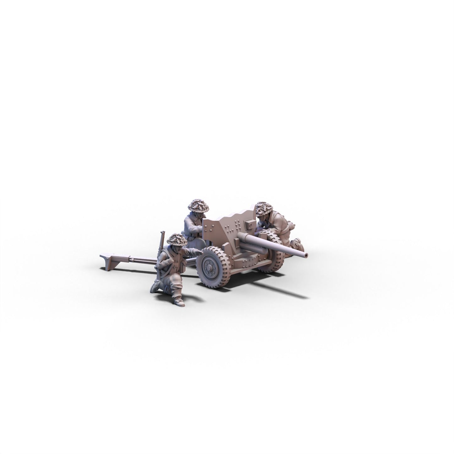 Great Britain | AT Cannon QF 6-PDR | 28mm miniatures