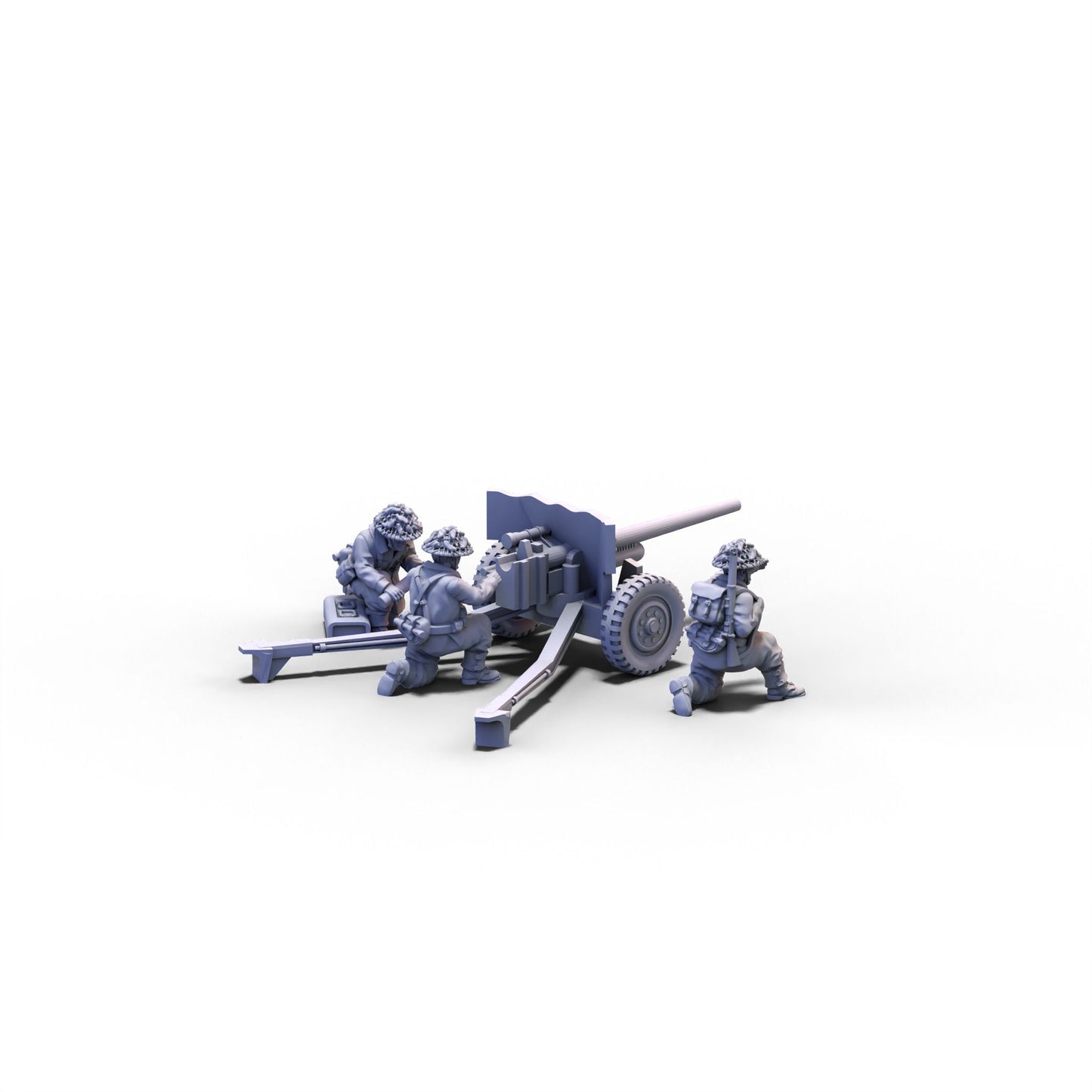 Great Britain | AT Cannon QF 6-PDR | 28mm miniatures