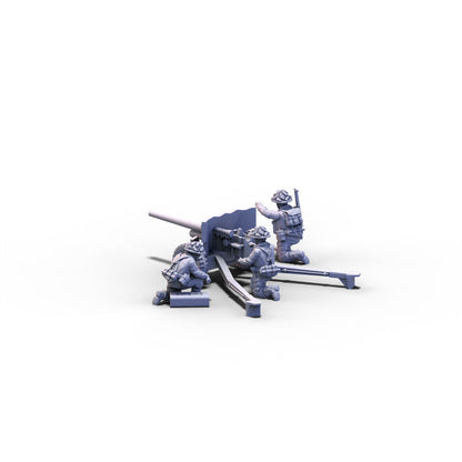 Great Britain | AT Cannon QF 6-PDR | 28mm miniatures