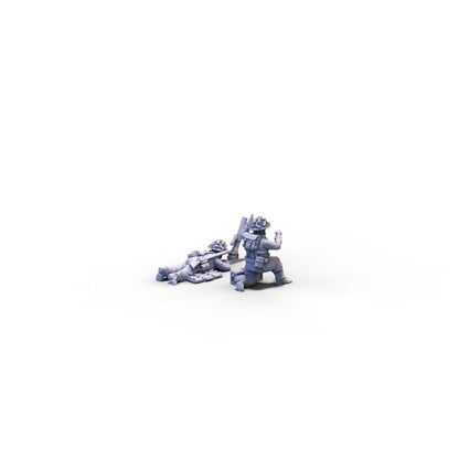Great Britain | Light Mortar Team | 28mm miniatures