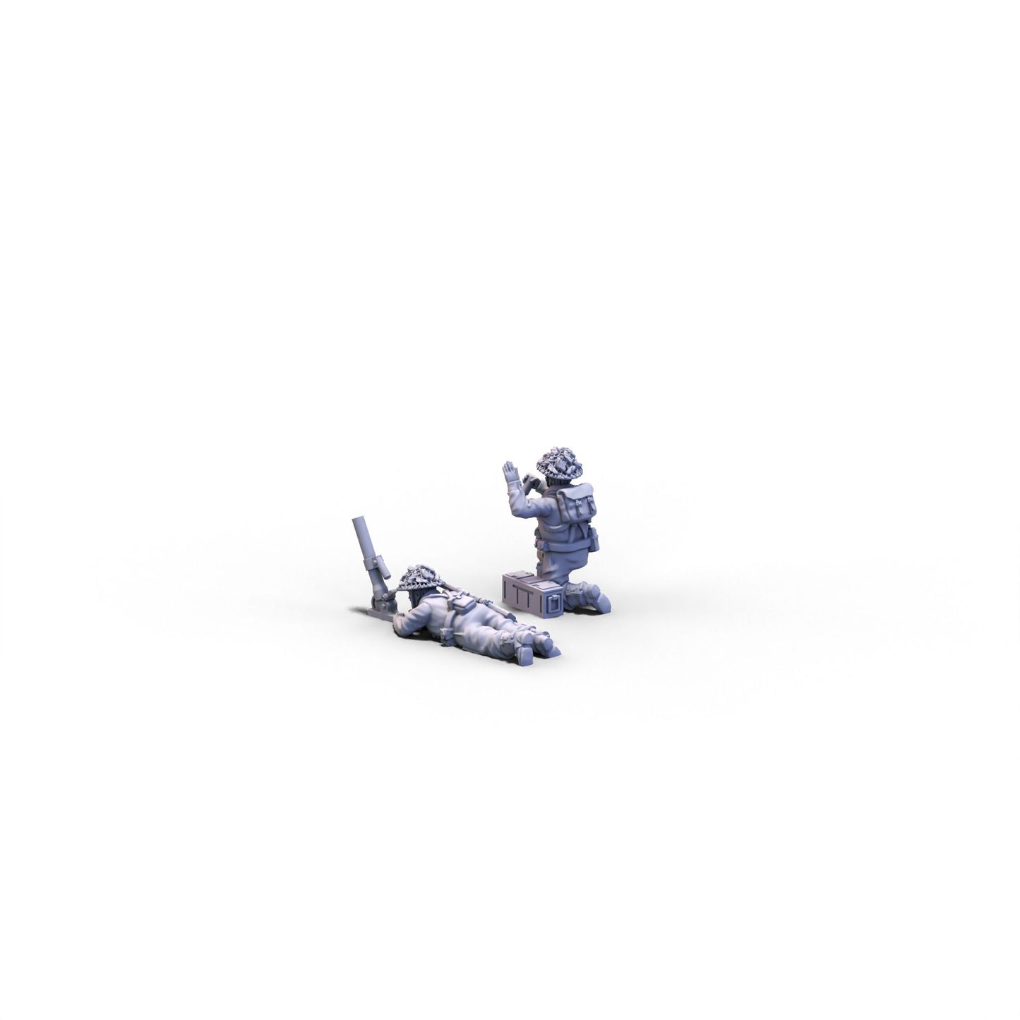 Great Britain | Light Mortar Team | 28mm miniatures