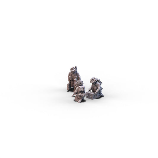 Great Britain | Medium Mortar Team | 28mm miniatures