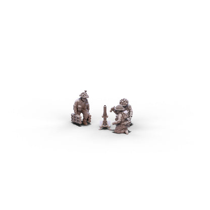 Great Britain | Medium Mortar Team | 28mm miniatures